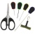 NGT Boilie Nadel & Braid Schere 6 Tl. Set 